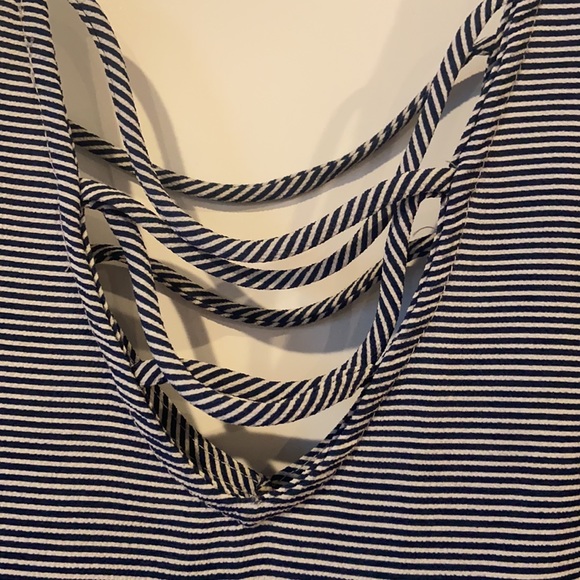 Vintage Havana striped criss cross top - Picture 2 of 5